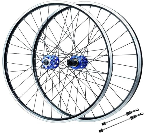 Mountainbike Hjulset 26/27.5/29 Framhjul 9*100mm Bakhjul 10*135mm 32H | Snabbkoppling, Skivbroms, V-bromsar, MTB-hjul, Aluminiumlegering, For 7/8/9/10/11/12s Kassett
