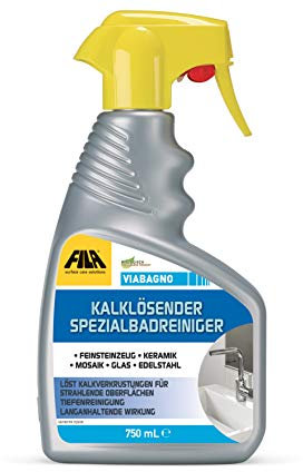 (1,08€/100ml) FILA VIA BAGNO Badreiniger Reinigungsspray Kalkentferner 750ml