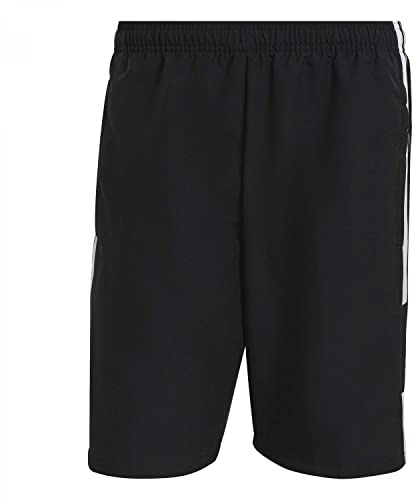 Adidas Squadra 21 Woven Shorts Pantalones Cortos para Hombre, Black/White, S