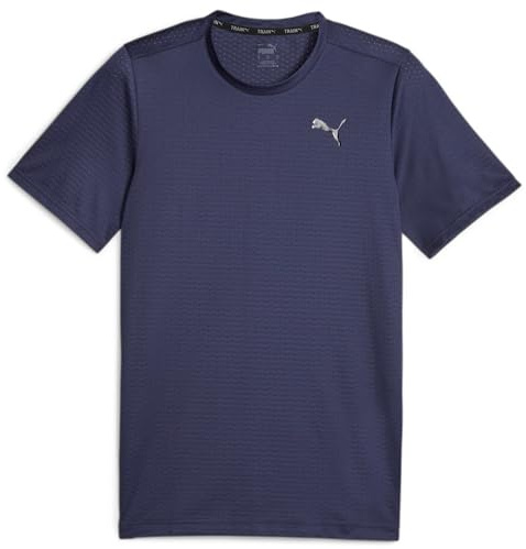 PUMA Herren Train Fav Blaster Tee T-Shirt, Marineblau, XL