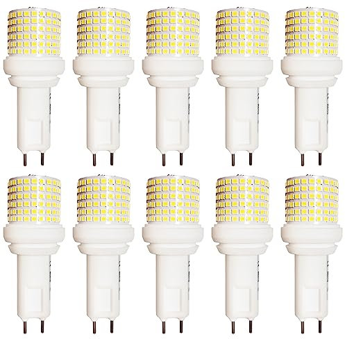 TPMAFF G12 LED-Glühbirne, 16 Watt, 2560 Lumen, G12-Lichtquelle, G12-LED-Mais-Glühbirne mit Doppelstiftsockel (entspricht 160 Watt Halogen), AC 100–277 V, Nicht dimmbar (10 Stück)