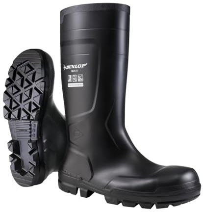 Dunlop Protective Footwear, NB2HD01, Work-It S5, Schwarz, Größe 42 EU
