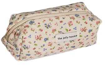 Qiwenr Federmäppchen, Federmappe Bleistift, Pencil Case, Mäppchen ETU, die Cartoon-Tasche ist Klein und süß und Kann als Spielzeugtasche, Schlüsseltasche Verwendet Werden, Geldtasche (Beige)