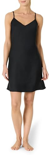 Amazon Essentials Women's Slim-Fit Satin Sleepwear Cami Slip Nightdress