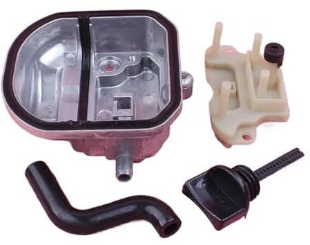 Tapa de culata, respiradero, tubo de aceite, manguera, varilla de nivel, filtro, separador, kit for GX35, GX 35, motor de cortacésped, repuesto
