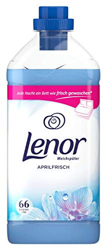 Lenor Ammorbidente bucato Lenor Fresca Aprile Profumo Fiori primaverili 66 Lavaggi (1.98 L)