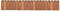 vidaXL Kiefernholz Imprägniert Beeteinfassung Rollboarder Rasenkante Beetbegrenzung Beetzaun Beetumrandung Palisade Beet Einfassung Braun 120cm