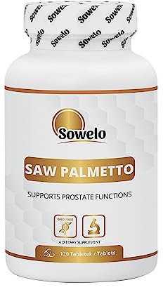 SAW PALMETTO 120 comprimés Palmier nain 600mg de haute qualité