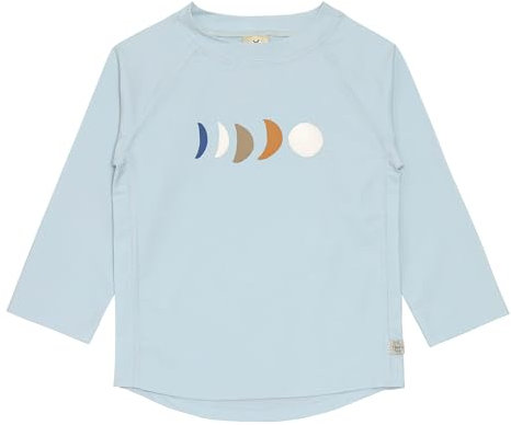 LÄSSIG Unisex Baby Rashguard Langarm Rash-Guard-Shirt, Hellblau, 86