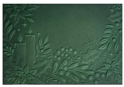 BAOFALI Classeur de gaufrage 3D pour la fabrication de cartes, fleurs allumées et bougies en plastique transparent pour scrapbooking et autres loisirs créatifs, albums, timbres, décoration