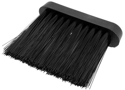 EPIGEIST Cepillo Para Chimenea Con Cerdas Suaves y Cabezal Repuesto Oblongo Diseño Ergonómico Para Limpieza De Cenizas Hogares Europeos y Mantenimiento De Chimeneas