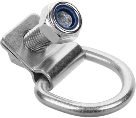 Holibanna Anneaux D Arrimage D Robustes avec Vis pour Camion Remorque Bateau Crochets D Ancrage Multifonctions pour Fixation Sécurisée de Charges Lourdes