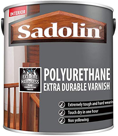 Sadolin Polyurethane Extra Durable Varnish 1 litre Gloss