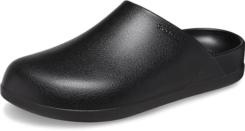 Crocs Unisex-Adult Dylan Clogs, Black, 10 Women/8 Men