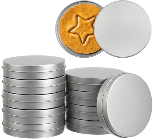 PRETYZOOM 10Pcs Korean Sugar Candy Making Tool Sugar Game Snack Containers Tin Jar Cookie Cutters Box Biscuits Molds Bin for Party Treat Favor