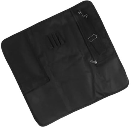 OKUMEYR Borsa Porta da Cucina con Tracolla Regolabile Astuccio per Chef Utensili da Campeggio Design Innovativo per Accesso Rapido Ai Nero