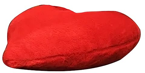 Mipcase Almohada para Abrazar Forma De Corazón Cojín Decorativo y Cómodo Adultos