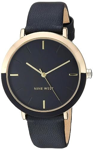 Nine West Women's Strap Watch Black
