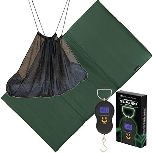 CARP COARSE FISHING DIGITAL SCALES UNHOOKING MAT AND WEIGHING SLING SET