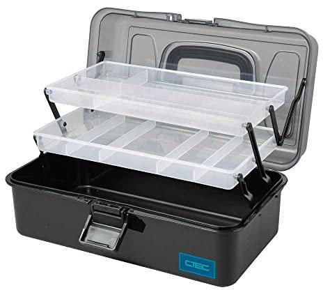 C-TEC Box 2-Tray L Tackle Box Angelkoffer - Angelkiste Gerätekiste von SPRO