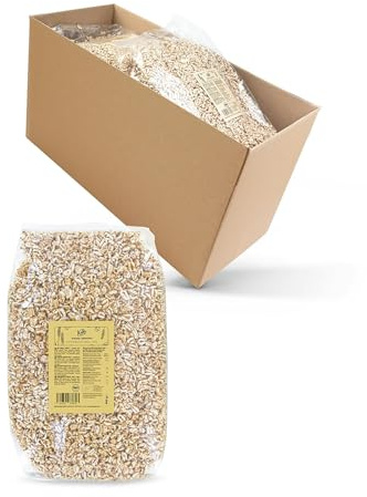 KoRo - Farro soffiato bio 6 x 400 g - Senza zuccheri aggiunti - 100% bio e vegan - Cereali soffiati senza additivi - Nel latte o come base per barrette e porridge