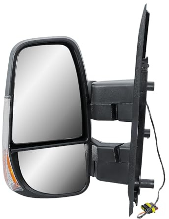 Specchietto retrovisore esterno sinistro manuale non riscaldabile con indicatore di direzione per IVECO Daily VI camion 2014-2025