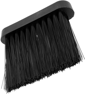 Didiseaon Mini Whisk Broom and Dustpan Set Handheld Fireplace Brush Chimney Brush for Ash Cleaning Professional Bristle Design