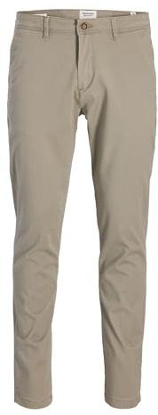 Herr JACK & JONES Chinobyxor Stretchbyxor Konisk Passform Slim Fit Look JPSTMARCO JJBOWIE