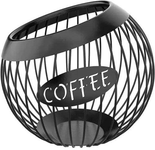 BEAHING Organizzatore Porta cialde per Capsule di caffè - Staffa per Scatola per Rack di stoccaggio per Display sferico