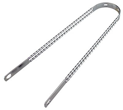 Double Square Twisted Lowrider Beach Cruiser Fender Braces Chrome, Various Sizes (26)