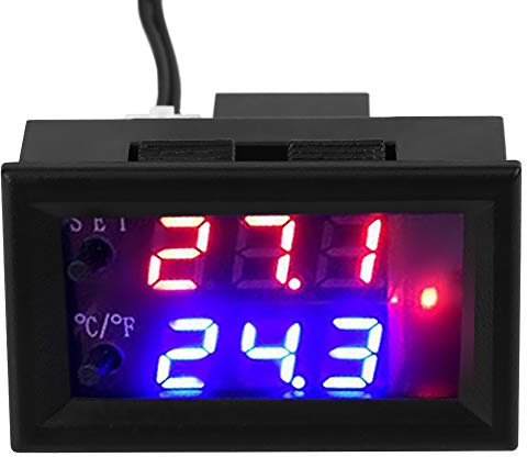 Digitaler Allzweck-Temperaturregler mit Sensor, DC 12 V