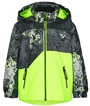 Ziener Jungen ANDERL Baby-Kleinkind Ski-Jacke/Winter-Jacke | wasserdicht, winddicht, warm, Wolle, galaxy print, 104