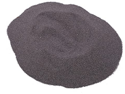 Sand Blasting Media, Brown Aluminum Oxide Great Effects Fine Grits 1KG Stable Working for Etching 60 Grits