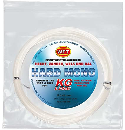 WFT Hard Mono KG 20m 0,50mm Clear