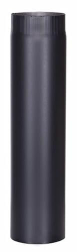 Fumio Tuyau de poêle et de cheminée Coude de tuyau Rosette murale Douille murale 2 mm Ø180 mm (Tuyau de poêle 50 cm)