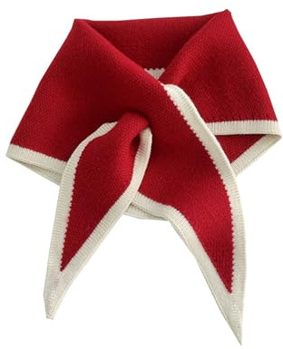 under 5 Triangle Knit Scarf Fall Winter Warm Shawl Multi-Color Neck Warmer Skin-Friendly Head Wrap Neckerchief for Women Ladies Girls Head Wrap Neckerchief for Women UK Spring and Summer 2025