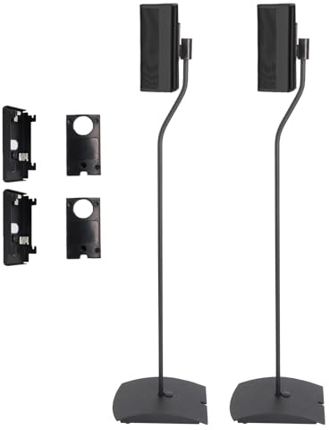 2 Stück Lautsprecherständer, kompatibel mit Bose UFS-20 II, Lifestyle600, Soundbar 500, CineMate 520, SoundTouch535III, Lautsprecher Bodenständer für Bose Surround Speakers