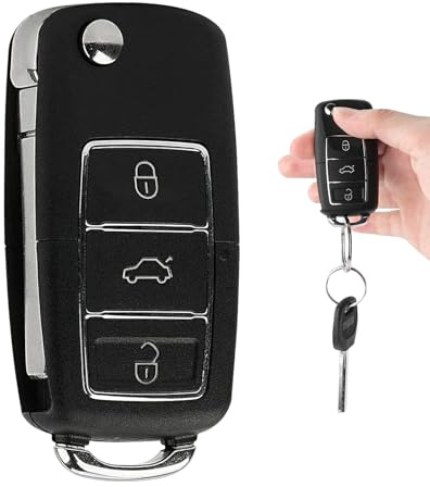 Hoja de almacenamiento seguro: la caja discreta imita la forma de la llave del automóvil | Organizador impermeable con anillo de sellado para joyas valorables pastillas piezas pequeñas | Escondite sec