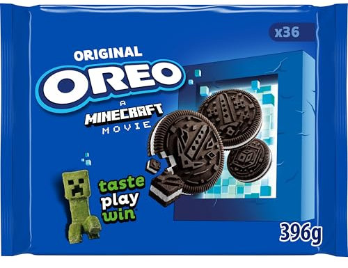 Oreo Original, Biscotti al Cacao Ripieni di Crema al Gusto Vaniglia, 396g (36 Biscotti Oreo da 11g)