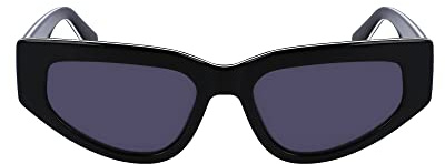 Calvin Klein Jeans Women's Sunglasses CKJ23603S - Black with Solid Grey Lens