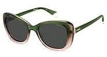 POLAROID PLD 4132/S/X Occhiali da sole da uomo Verde e rosa