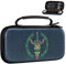 MoKo Carrying Case for Switch OLED/Switch, Hard Shell Travel Carry Case w/10 Games Slots, Zelda Switch Case for Zelda Tears of The Kingdom & Switch Accessories, Zelda Blue