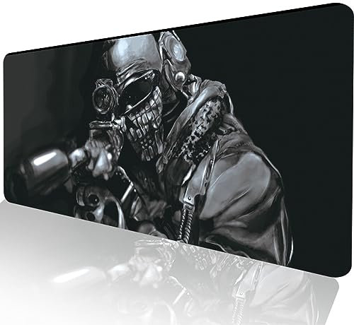 Donboly Cool and Dazzling Oversized Mouse Pad - Extended Large Mat With Stitched Edges, Non-Slip Rubber Base (80x30cm)