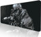 Donboly Gaming Mouse Pad Cool and dazzling Oversized Mouse Pad, Extended Large Mouse Mat Desk Pad, Stitched Edges Mousepad, Long Non-Slip Rubber Base Mouse Pad (80x30cm, 1)