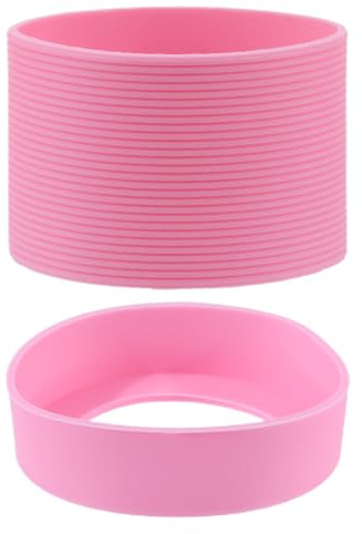 GORGECRAFT Double Protective Silicone Boot Sleeve Cover Base Tumbler 12-24oz Universal Anti-Slip Water Bottle Cup Bottom Protector Accessories for Compatible with Many Brand Water Bottle