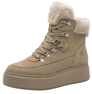 Tamaris WL Lace Boot 1-26291-45 Antelope Bottes de neige pour femme Taille 39 EU, Camel, 39 EU