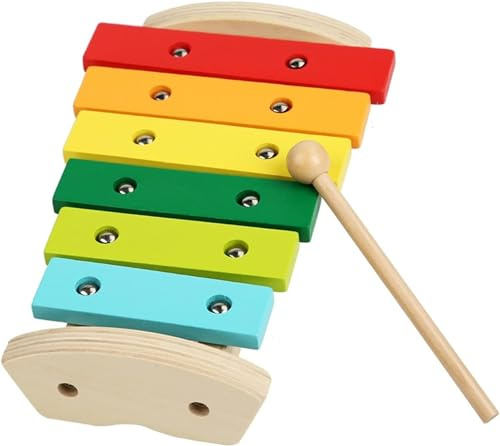 Glockenspiel, xylofon träxylofon slagverk musikinstrument djur xylofon 8 noter