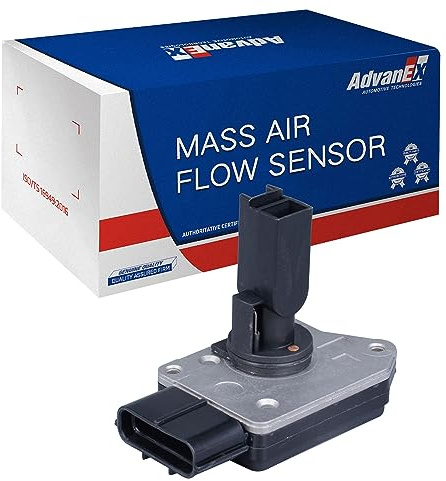AdvanEX Mass Air Flow Sensor Meter MAF Compatible with 03-04 Ford Focus; 03-04 Escort; 01-04 Escape; 01-03 Ranger; 99-03 Windstar; 01-04 E150; 99-05 Explorer; 01-04 E250 Van & More Replace OE 86-50011