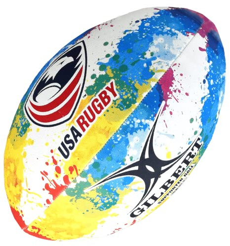 Gilbert USA Rugby Ball Supporter Pride Retro Officially Licensed - Size 5