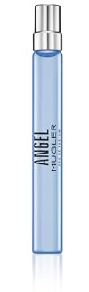 MUGLER Angel - Eau de Parfum Rechargeable Pour Elle - Parfum Femme - Ambré Gourmand - Patchouli, Accord Praline & Absolu de Vanille - Tenue Longue Durée - Format Voyage - 10 ml